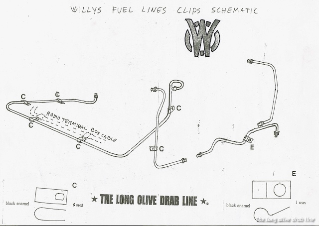 Willys Fuel Lines