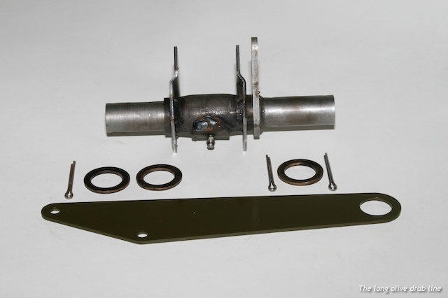 pedal shaft repair kit for willys mb