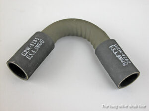radiator hose with rubbers for ford gpw - lower set