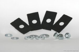 radiator shims, washer and nuts kit for ford gpw