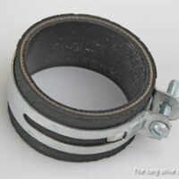 crossover to carburator pipe rubber and clamp for willys mb