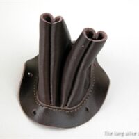 transfer shift levers leather boot