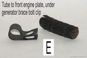 fuel line clips set for ford gpw