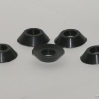 valve stem rubber bushings, set of 5