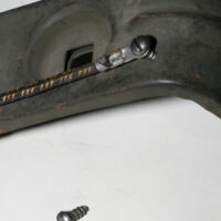 round head screws for headlamp ground strap hinge