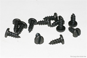 Front floor rings special screws black oxide